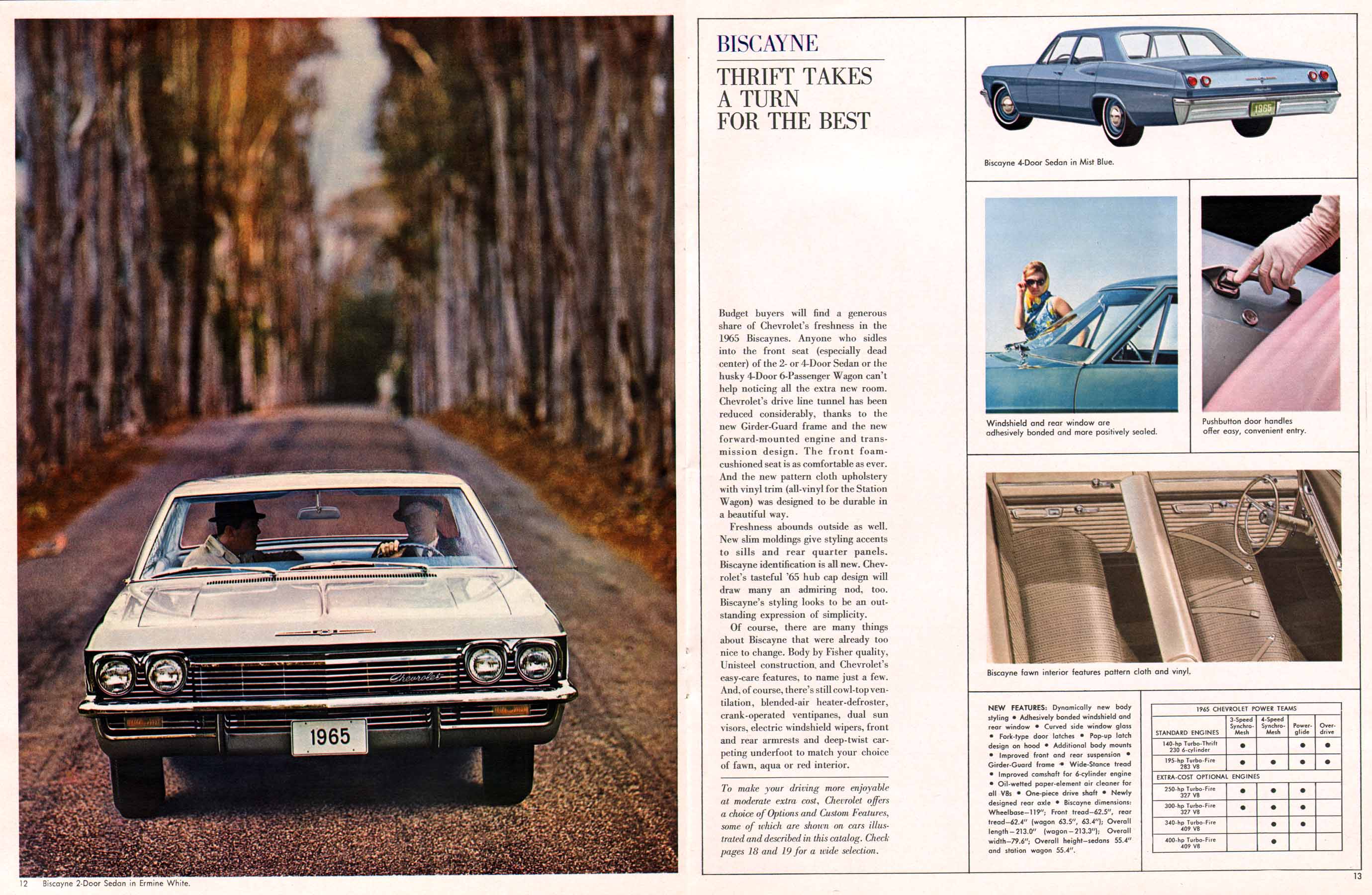 1965 Chevrolet Full-Size Brochure Page 11